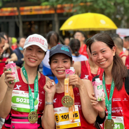 VICO FRESH ACCOMPANIES ATHLETES OF THE TECHCOMBANK INTERNATIONAL HO CHI MINH CITY MARATHON SEASON 6 TO BREAK THEIR LIMITS AT ALL DISTANCES